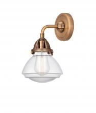  288-1W-AC-G322-LED - Olean - 1 Light - 7 inch - Antique Copper - Sconce