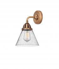  288-1W-AC-G44-LED - Cone - 1 Light - 8 inch - Antique Copper - Sconce