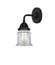  288-1W-BK-G182S - Canton - 1 Light - 5 inch - Matte Black - Sconce