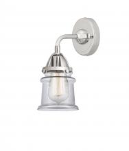  288-1W-PC-G182S-LED - Canton - 1 Light - 5 inch - Polished Chrome - Sconce