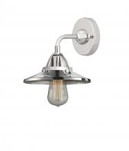  288-1W-PC-M7-PC - Railroad - 1 Light - 8 inch - Polished Chrome - Sconce