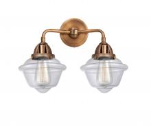 Innovations Lighting 288-2W-AC-G532-LED - Oxford - 2 Light - 16 inch - Antique Copper - Bath Vanity Light