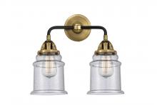 Innovations Lighting 288-2W-BAB-G184-LED - Canton - 2 Light - 14 inch - Black Antique Brass - Bath Vanity Light