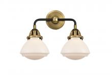  288-2W-BAB-G321-LED - Olean - 2 Light - 15 inch - Black Antique Brass - Bath Vanity Light