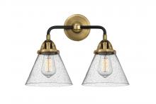 Innovations Lighting 288-2W-BAB-G44-LED - Cone - 2 Light - 16 inch - Black Antique Brass - Bath Vanity Light