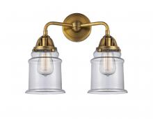  288-2W-BB-G182 - Canton - 2 Light - 14 inch - Brushed Brass - Bath Vanity Light