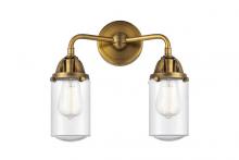  288-2W-BB-G314-LED - Dover - 2 Light - 13 inch - Brushed Brass - Bath Vanity Light