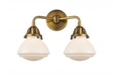  288-2W-BB-G321-LED - Olean - 2 Light - 15 inch - Brushed Brass - Bath Vanity Light