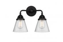 Innovations Lighting 288-2W-BK-G64-LED - Cone - 2 Light - 14 inch - Matte Black - Bath Vanity Light