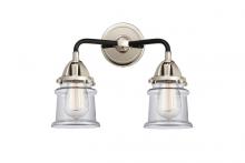  288-2W-BPN-G182S - Canton - 2 Light - 13 inch - Black Polished Nickel - Bath Vanity Light