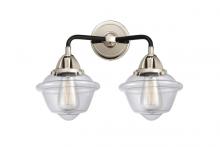  288-2W-BPN-G532 - Oxford - 2 Light - 16 inch - Black Polished Nickel - Bath Vanity Light