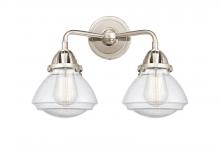  288-2W-PN-G324-LED - Olean - 2 Light - 15 inch - Polished Nickel - Bath Vanity Light