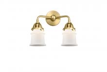  288-2W-SG-G181S-LED - Canton - 2 Light - 13 inch - Satin Gold - Bath Vanity Light