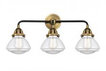  288-3W-BAB-G322-LED - Olean - 3 Light - 25 inch - Black Antique Brass - Bath Vanity Light