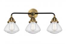  288-3W-BAB-G324-LED - Olean - 3 Light - 25 inch - Black Antique Brass - Bath Vanity Light