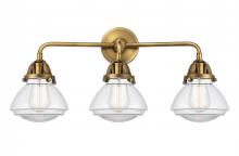  288-3W-BB-G322-LED - Olean - 3 Light - 25 inch - Brushed Brass - Bath Vanity Light