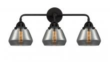  288-3W-BK-G173-LED - Fulton - 3 Light - 25 inch - Matte Black - Bath Vanity Light