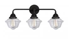  288-3W-BK-G532 - Oxford - 3 Light - 26 inch - Matte Black - Bath Vanity Light