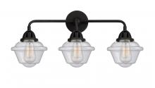  288-3W-BK-G534 - Oxford - 3 Light - 26 inch - Matte Black - Bath Vanity Light