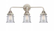 Innovations Lighting 288-3W-PN-G184S-LED - Canton - 3 Light - 23 inch - Polished Nickel - Bath Vanity Light