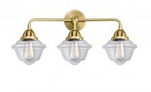 Innovations Lighting 288-3W-SG-G532-LED - Oxford - 3 Light - 26 inch - Satin Gold - Bath Vanity Light