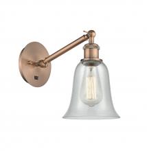  317-1W-AC-G2812 - Hanover - 1 Light - 6 inch - Antique Copper - Sconce