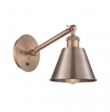  317-1W-AC-M8 - Smithfield - 1 Light - 7 inch - Antique Copper - Sconce