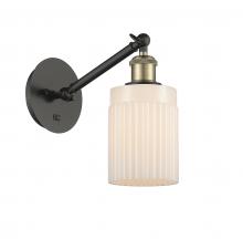  317-1W-BAB-G341-LED - Hadley - 1 Light - 5 inch - Black Antique Brass - Sconce