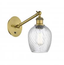  317-1W-BB-G292 - Salina - 1 Light - 6 inch - Brushed Brass - Sconce