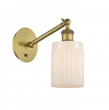  317-1W-BB-G341-LED - Hadley - 1 Light - 5 inch - Brushed Brass - Sconce