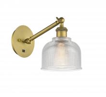  317-1W-BB-G412-LED - Dayton - 1 Light - 6 inch - Brushed Brass - Sconce