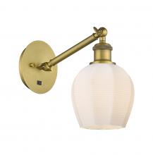  317-1W-BB-G461-6-LED - Norfolk - 1 Light - 6 inch - Brushed Brass - Sconce