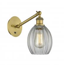  317-1W-BB-G82-LED - Eaton - 1 Light - 6 inch - Brushed Brass - Sconce