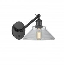  317-1W-BK-G132-LED - Orwell - 1 Light - 8 inch - Matte Black - Sconce