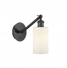  317-1W-BK-G801-LED - Clymer - 1 Light - 4 inch - Matte Black - Sconce