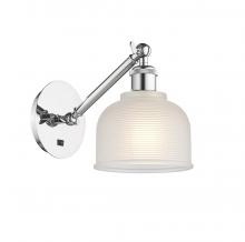  317-1W-PC-G411-LED - Dayton - 1 Light - 6 inch - Polished Chrome - Sconce