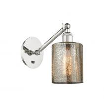  317-1W-PN-G116-LED - Cobbleskill - 1 Light - 5 inch - Polished Nickel - Sconce