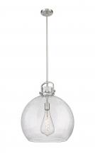  410-1SL-SN-G410-18SDY - Newton Sphere - 1 Light - 18 inch - Satin Nickel - Pendant