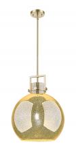 Innovations Lighting 411-1SL-CB-G410-14ME - Newton Sphere - 1 Light - 14 inch - Champagne Bronze - Pendant