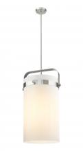 Innovations Lighting 413-4SL-SN-G413-4S-12WH - Pilaster - 4 Light - 12 inch - Satin Nickel - Pendant