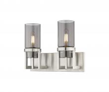  426-2W-SN-G426-8SM - Utopia - 2 Light - 15 inch - Satin Nickel - Bath Vanity Light