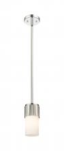  428-1S-PN-G428-7WH - Bolivar - 1 Light - 5 inch - Polished Nickel - Pendant