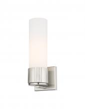  428-1W-SN-G428-12WH - Bolivar - 1 Light - 5 inch - Satin Nickel - Sconce