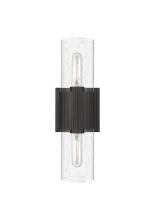  428-2WL-BK-G428-7SDY - Bolivar - 2 Light - 5 inch - Matte Black - Bath Vanity Light