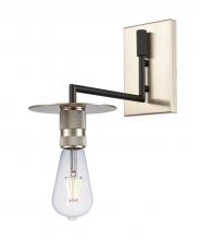  432-1W-BSN-BB-60-LED - Aurora - 1 Light - 6 inch - Black Satin Nickel - Sconce