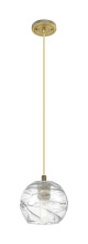 Innovations Lighting 434-1P-BB-G1213-6CL - Crown Point - 1 Light - 6 inch - Brushed Brass - Pendant