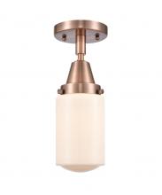  447-1C-AC-G311-LED - Dover - 1 Light - 5 inch - Antique Copper - Flush Mount