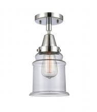  447-1C-PC-G182 - Canton - 1 Light - 6 inch - Polished Chrome - Flush Mount