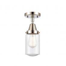  447-1C-PN-G314-LED - Dover - 1 Light - 5 inch - Polished Nickel - Flush Mount