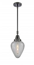  447-1S-BK-G165-LED - Geneseo - 1 Light - 7 inch - Matte Black - Mini Pendant